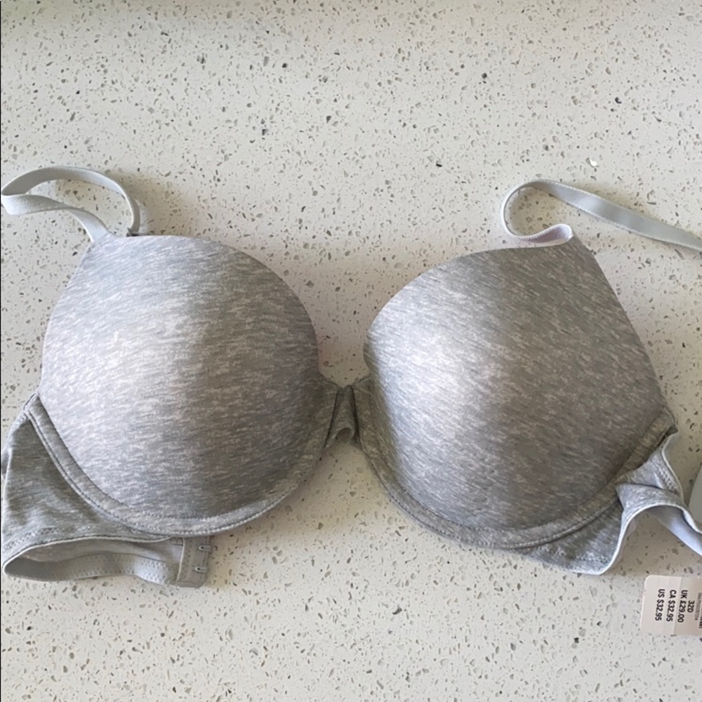 Grey PINK T-shirt bra